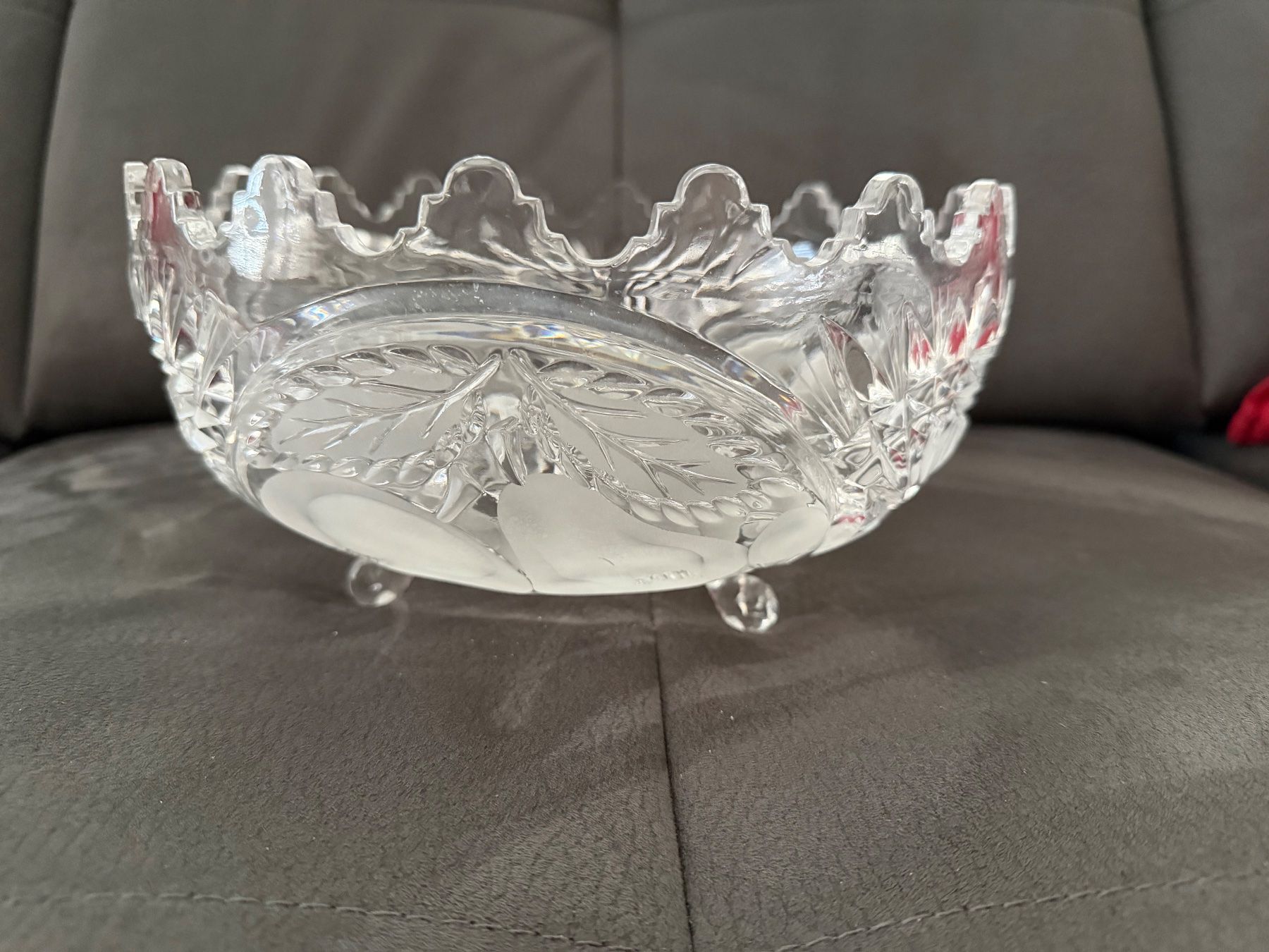 Ciotole: Glas-Schale mit 3 Füssen – Usato da Bülach venduto da Loredana13