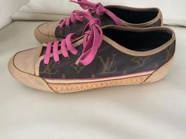 RARITÄT - stilvolle und edle LOUIS VUITTON Sneaker, 36.5