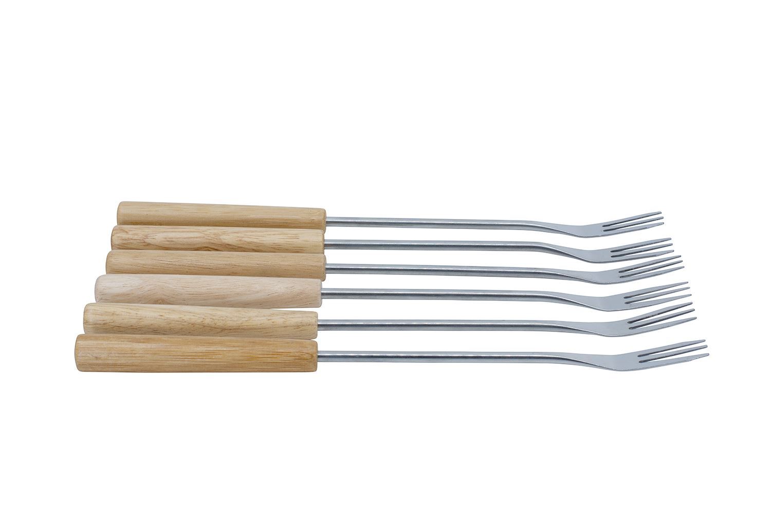 Forchette: Käsefondue-Gabeln "Element" 6er Set – Nuovo e nell'imballaggio originale da Wettingen venduto da kochshop 1