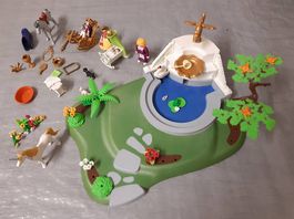 Königsfamilie am Teich