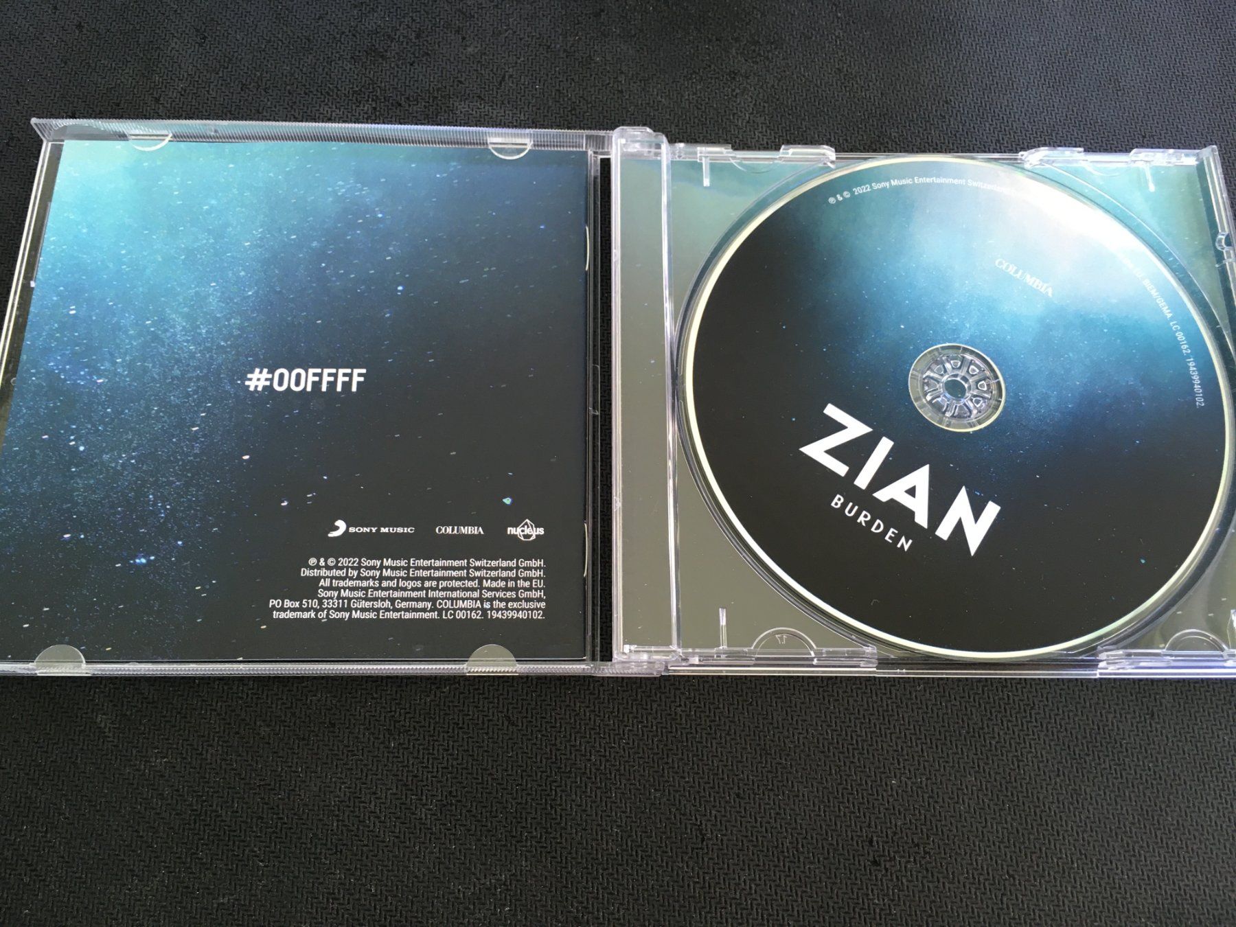 CDs: Zian - Burden -CD- – D'occasion à St.Gallen par MedienJoe 1