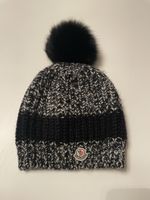 Moncler Mütze in Schwarz-Weiss