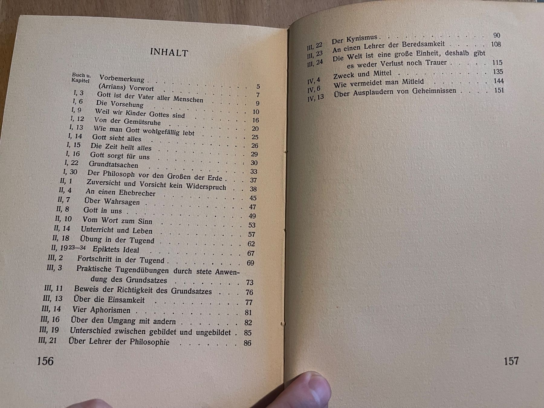 Libri: Antikes Buch "Unterredungen mit Epiktet" 1905 – Usato da Zuerich venduto da Dorsi 2
