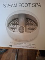 Rio Fussbad mit Dampffunktion und Massage weiss