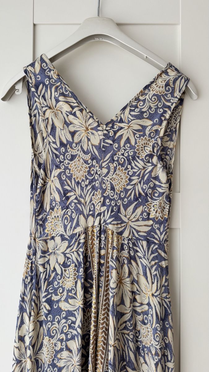 Vestiti: Sommerkleid lila mit Blumen – Nuovo (secondo la descrizione) da Wattwil venduto da chi_11o 3