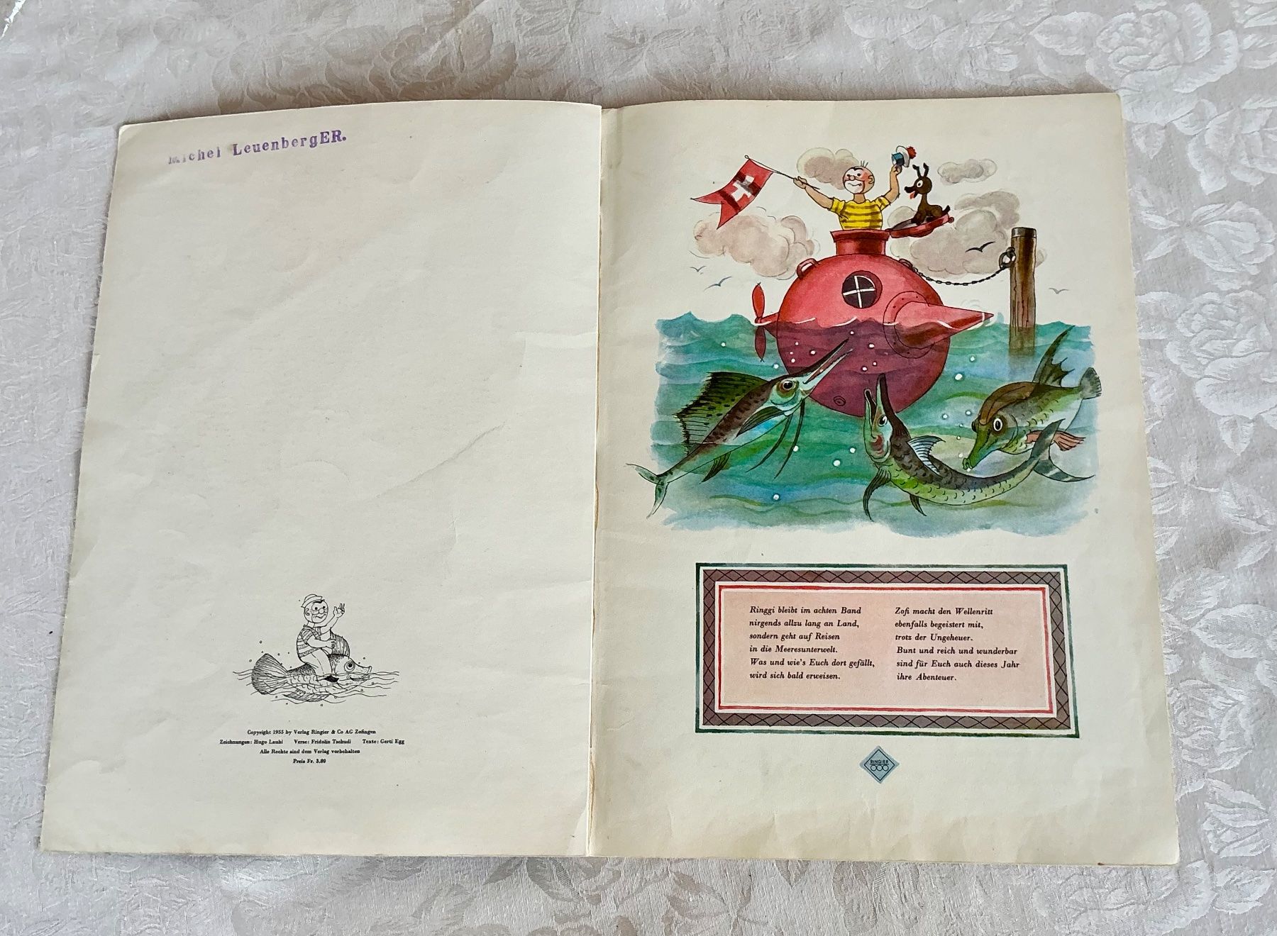 Fumetti: RINGGI UND ZOFI 1955 – Usato da Zell LU venduto da Silvermemory 3