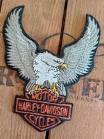 Harley Davidson Aufnäher Adler - Neu 16 x 13 cm