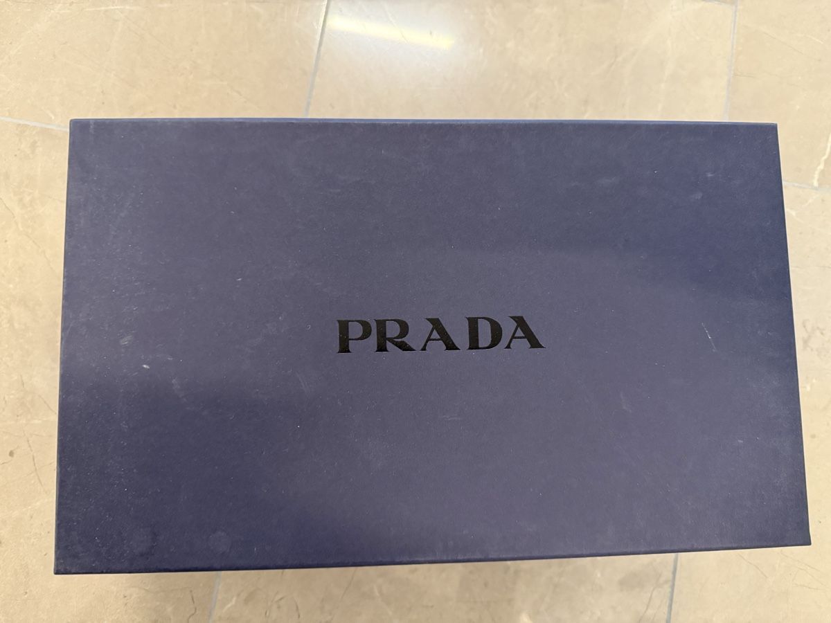 Prada Herrenschuhe: Prada Sneaker Leder Schwarz – Neu und originalverpackt aus Zürich von kavebe 6