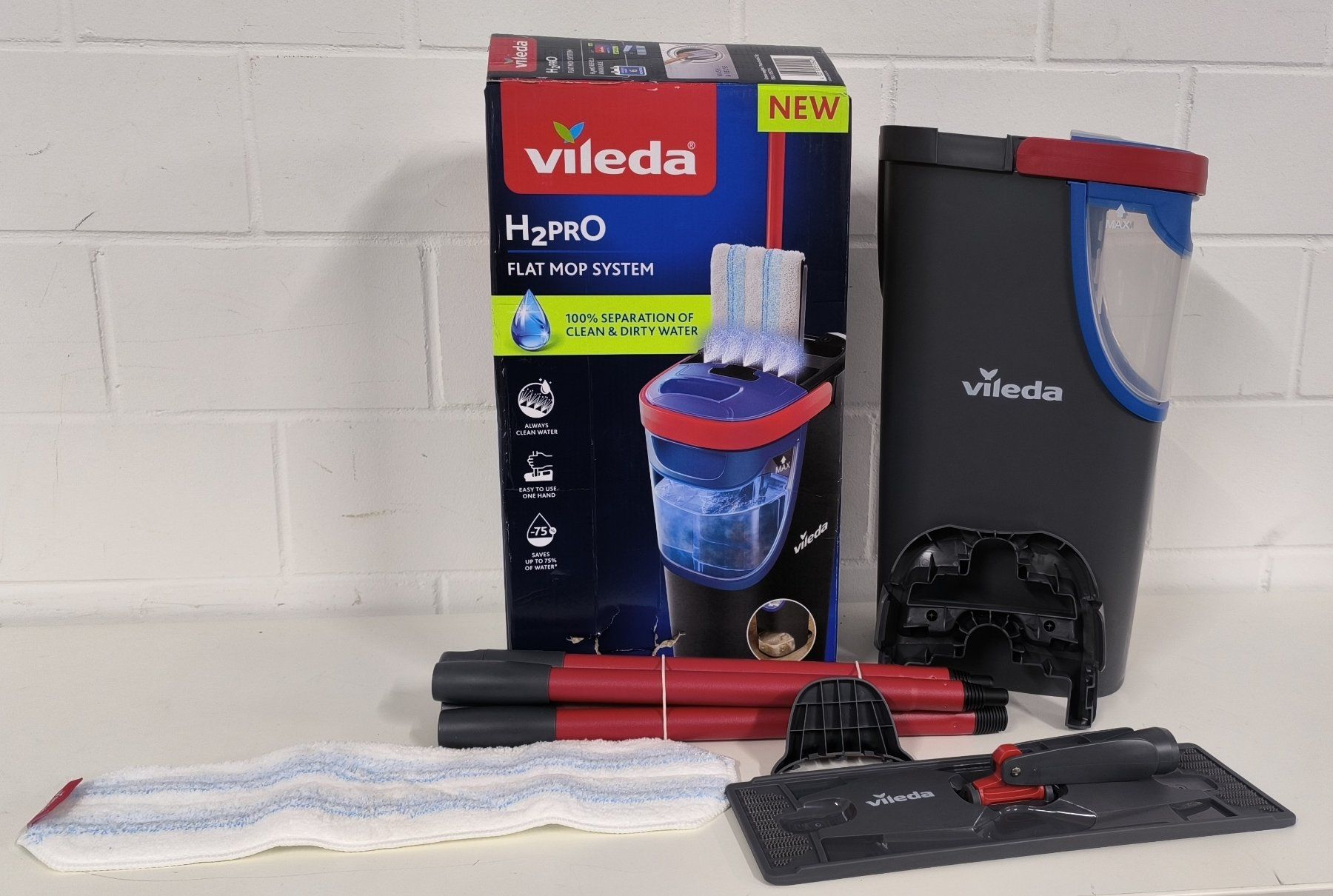Vileda Autres appareils de nettoyage: Vileda H2PRO Flat Mop System. – D'occasion à Rüti ZH par Restwert_Rueti_ZH 5