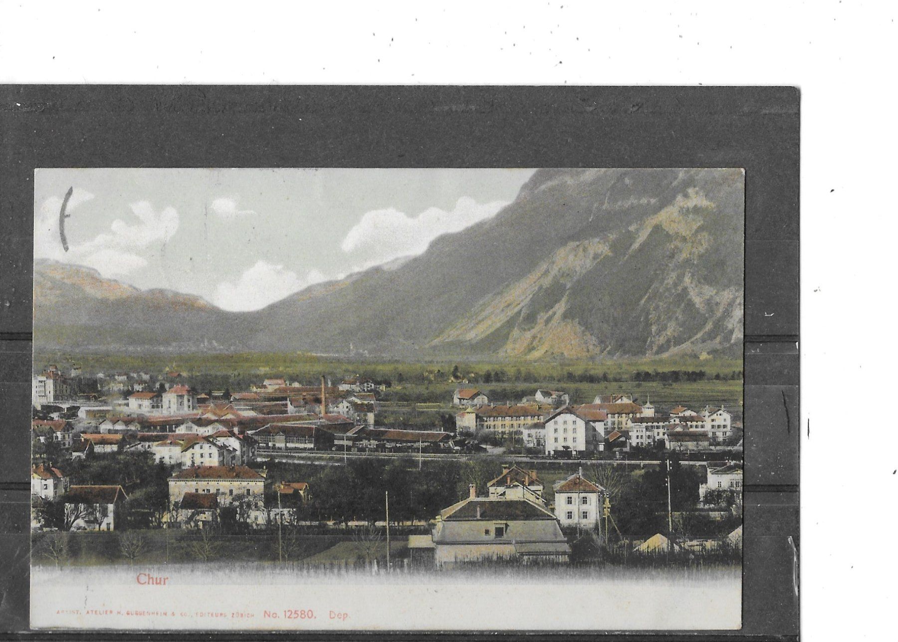 Cartoline postali: GR Chur 1906 – Usato da Schocherswil venduto da Wilare