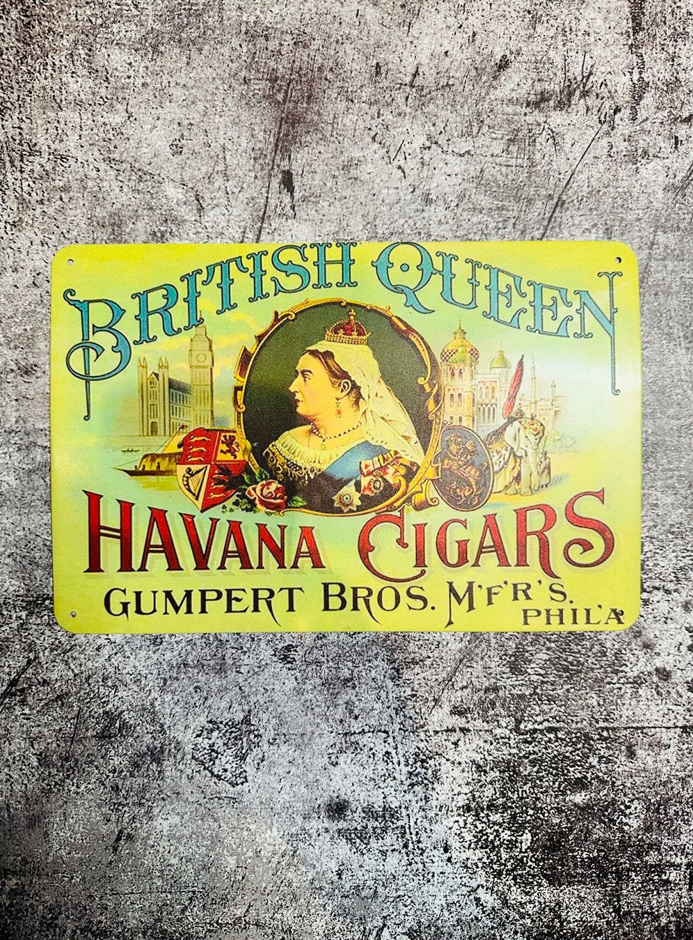 Schilder: Havana Cigars Vintage Metallblechschild – Neu und originalverpackt aus Balsthal von FAVE.Accessoires 1