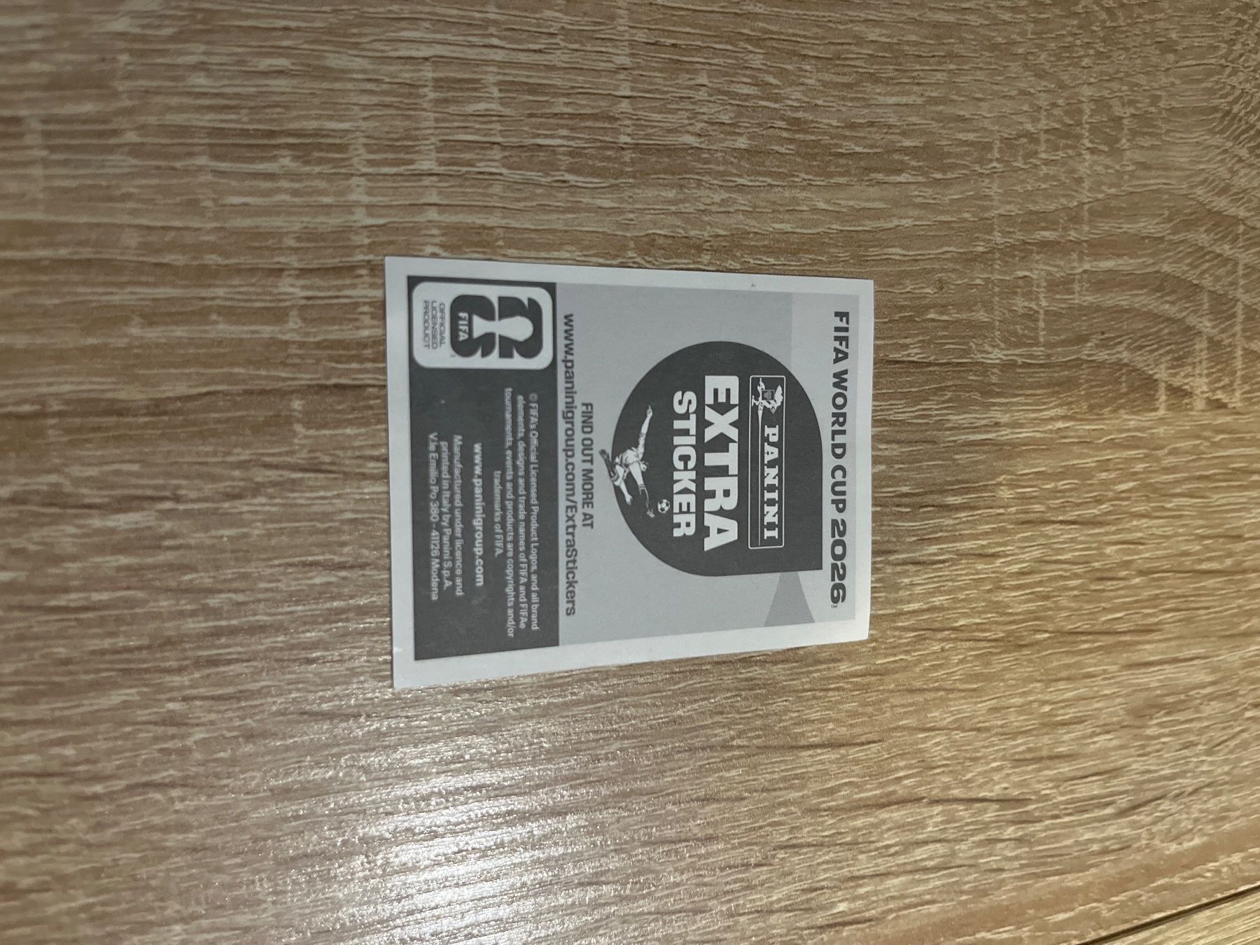 Panini Carte collezionabili: Panini coupe du monde 2026 extra Sticker Pulisic argent – Nuovo (secondo la descrizione) da Tolochenaz venduto da matpower 1