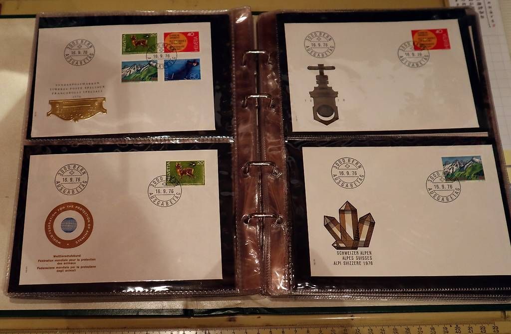 Alle Briefmarken: Briefmarkensammlung – Gebraucht aus Wynigen von kur_8hfh 4