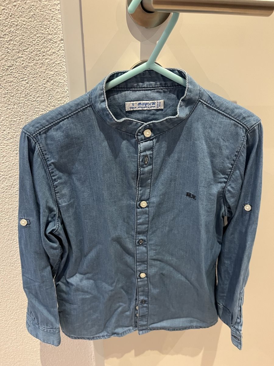 Mayoral Hemden, T-Shirts & Polos: ***MAYORAL*** Jeanshemd Gr. 110 – Gebraucht aus Volketswil von Kephren