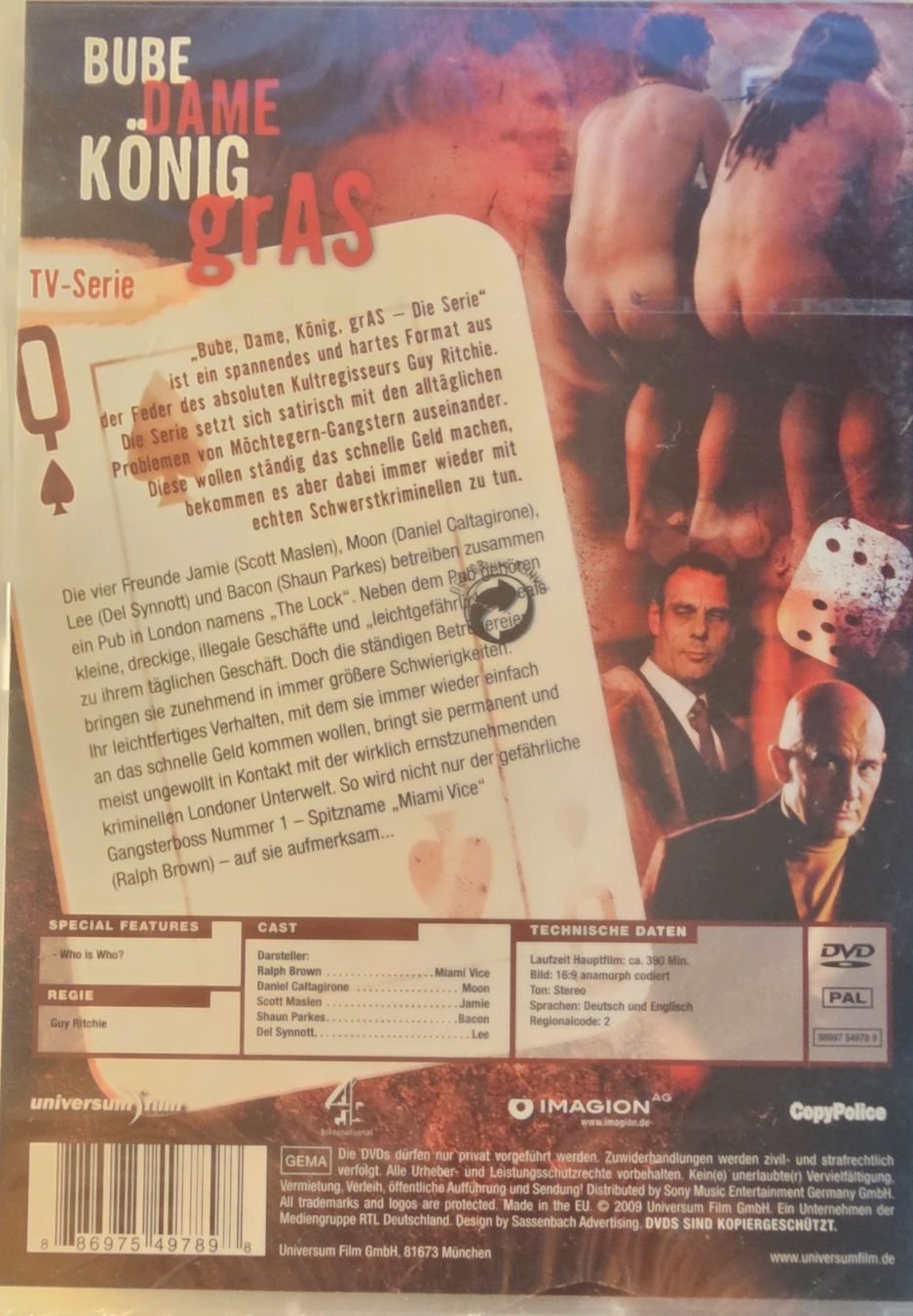 Tutti i DVDs: Bube, Dame, König, Gras - Die Serie – Nuovo e nell'imballaggio originale da Wahlen b. Laufen venduto da Cg10 1