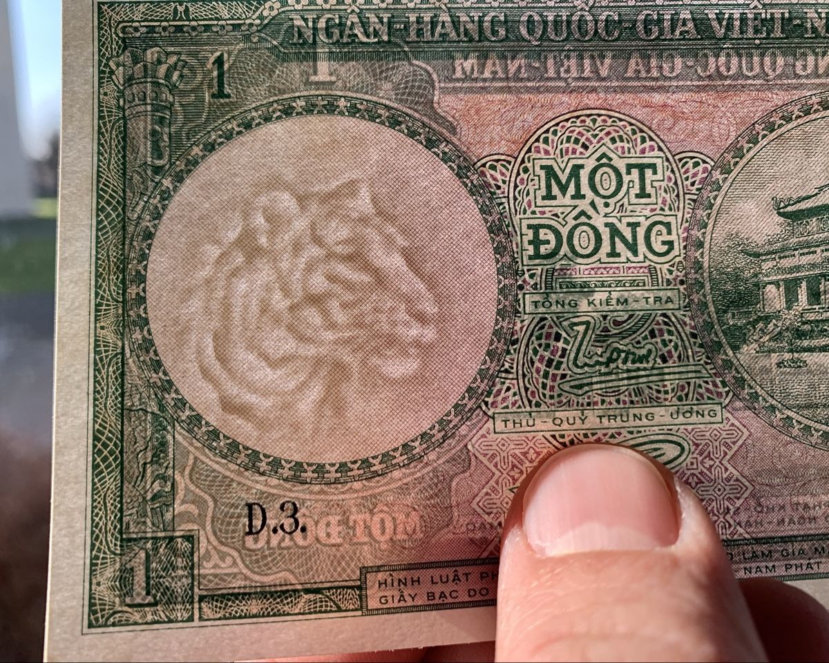 Banknoten: 1 Dong Vietnam 1956!!! UNC!!! – Neu (gemäss Beschreibung) aus Oberentfelden von NunoLouro 2