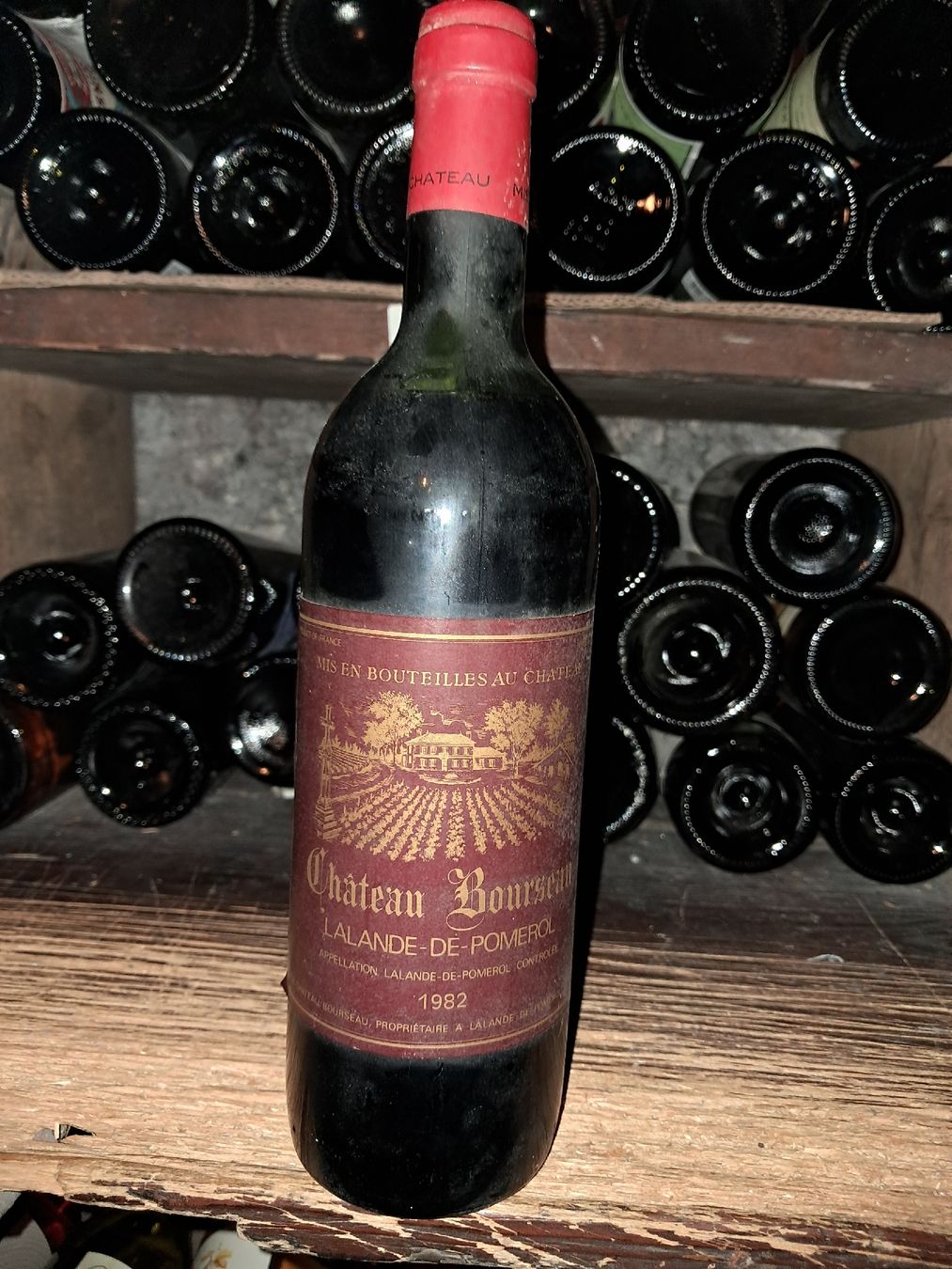 Wein: Château Bourseau Lalande-de-Pomerol 1982 – Neu und originalverpackt aus Le locle von juliensaran 1