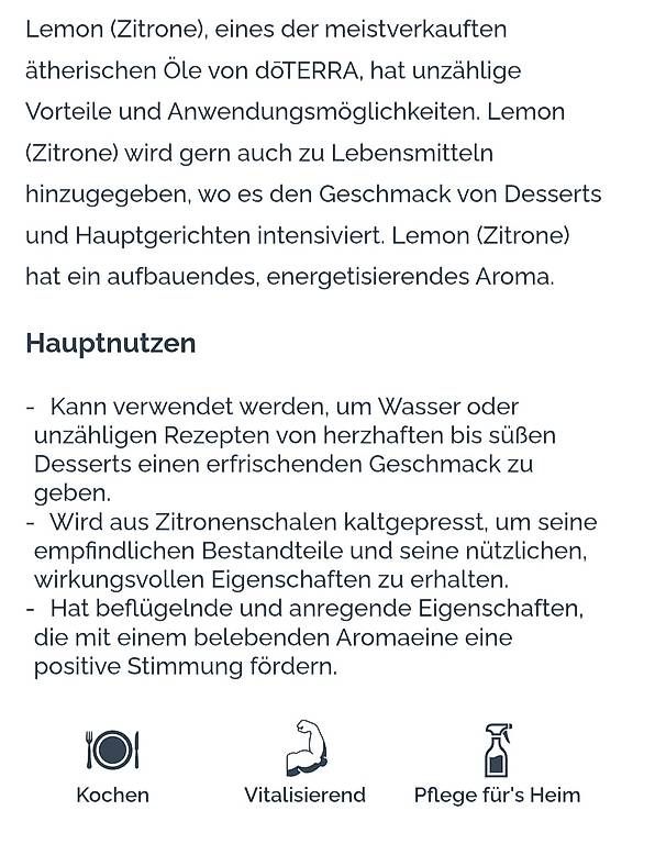 Doterra Oli essenziali: Doterra Beginner Set mit Lavender, Lemon, Peppermint – Nuovo e nell'imballaggio originale da Lyss venduto da Infinia 3