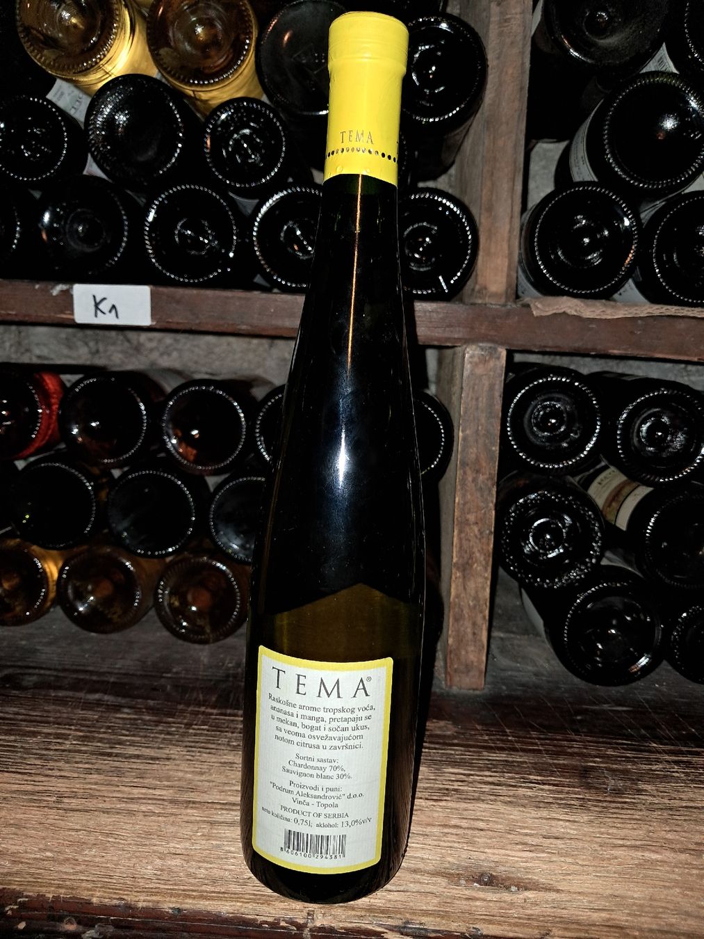 Wein: vin blanc sec serbe Tema 2008 – Neu und originalverpackt aus Le locle von juliensaran 2