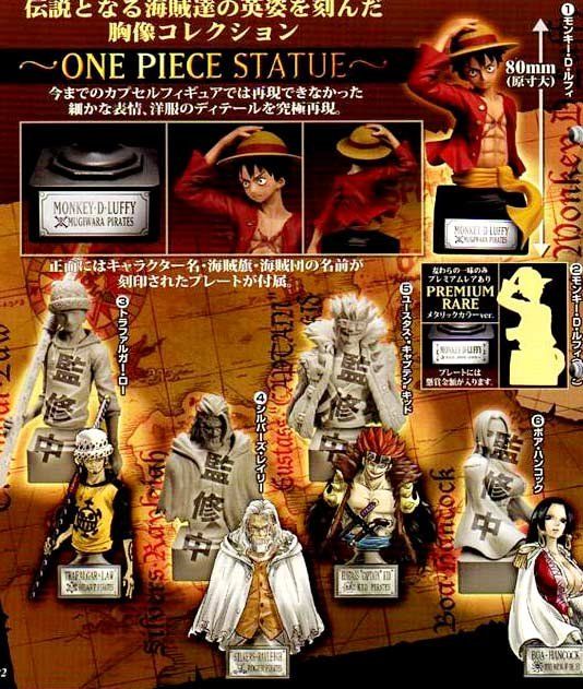 Bandai Statuette: One Piece statue capsule série 01 complète – Nuovo e nell'imballaggio originale da St-Imier venduto da ATTAKSHOP 1