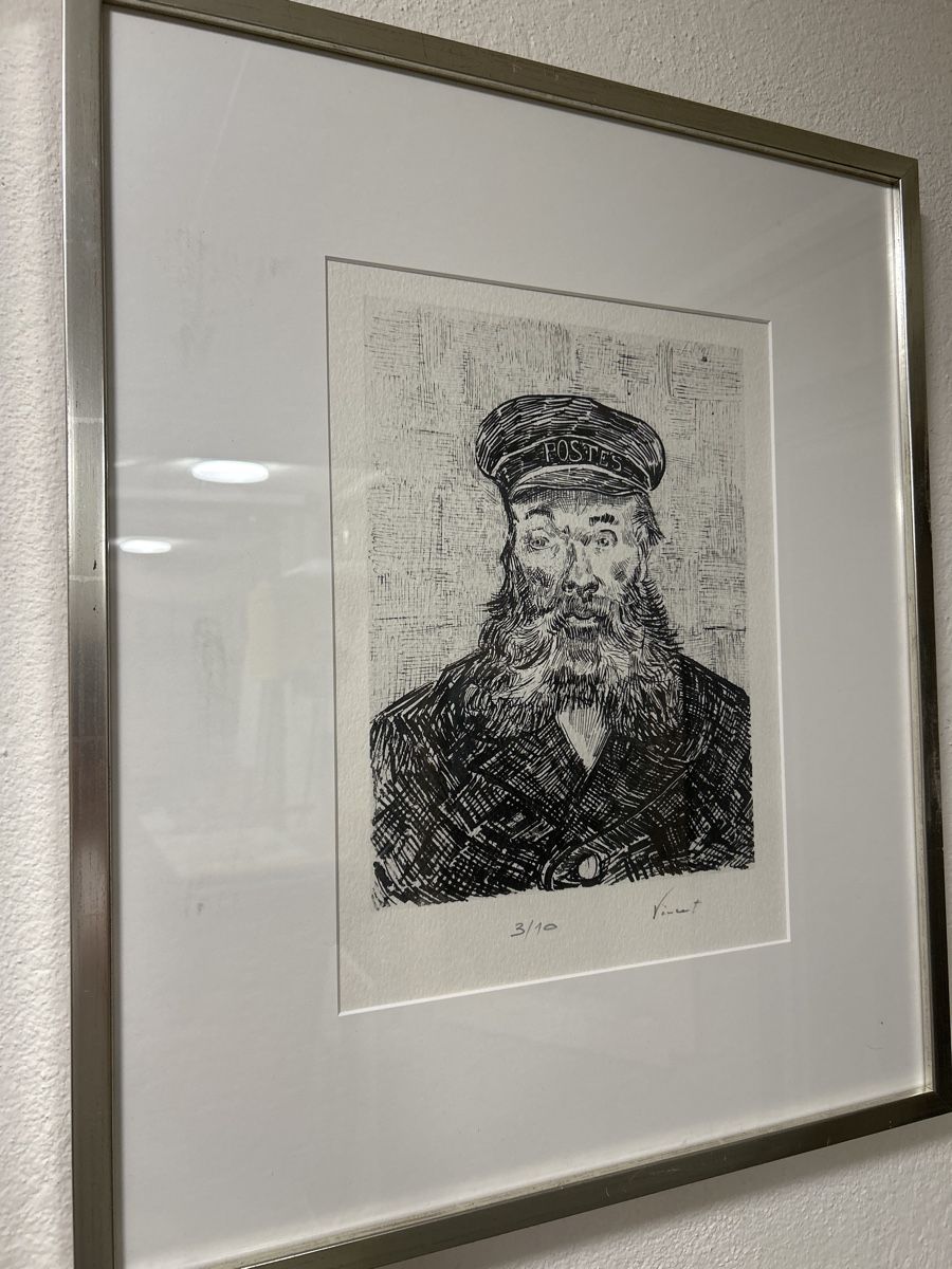 Grafica & Litografie: Van Gogh: "Postbote Roulin" - Exklusive Limited Edition! – Usato da Glarus venduto da KunstWerkEr-LS87