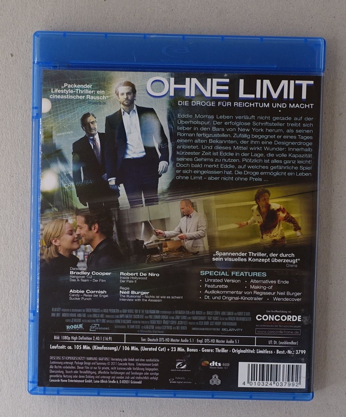 Alle DVDs: Ohne Limit – Gebraucht aus Sessa von fraenklishop 1