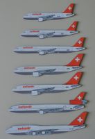 Swissair Aircraft Magnete, B-747 (Jumbo), MD11, A310, etc.