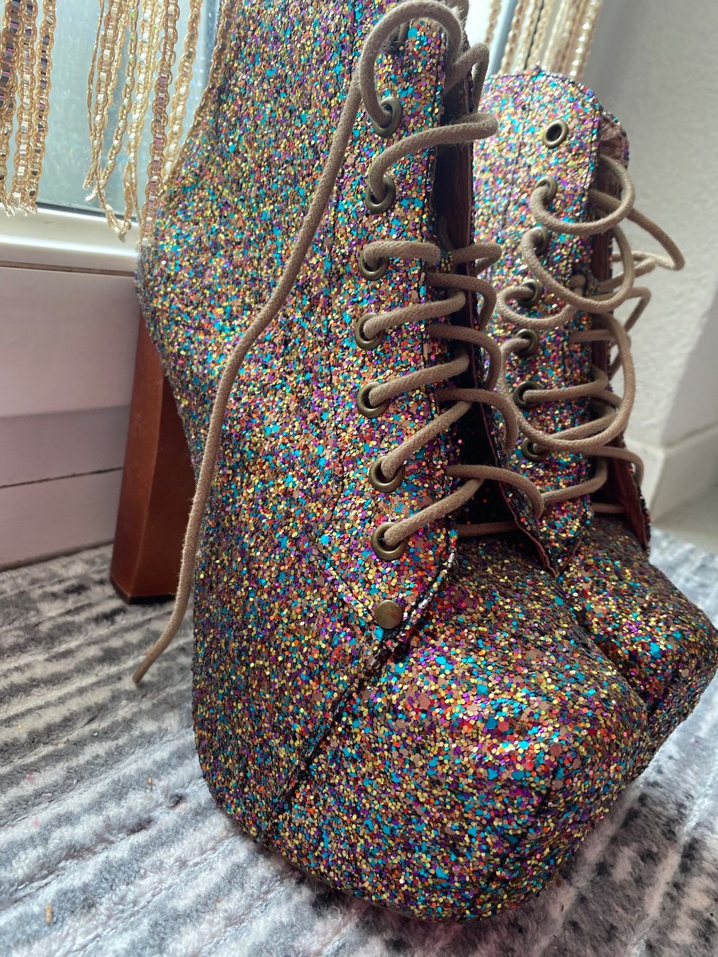 Scarpe da donna: Neue Jeffrey Campbell Boots Gr.39 – Nuovo e nell'imballaggio originale da Uster venduto da SAMMELPOST 1