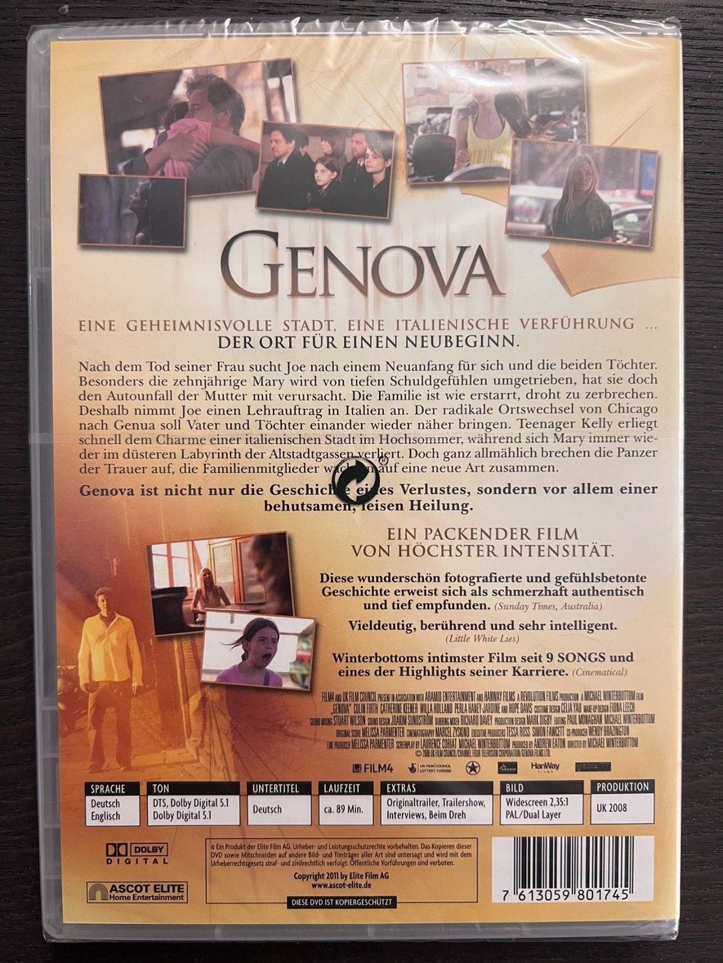 Alle DVDs: Genova – Neu und originalverpackt aus Zürich von FilmFreunde 1