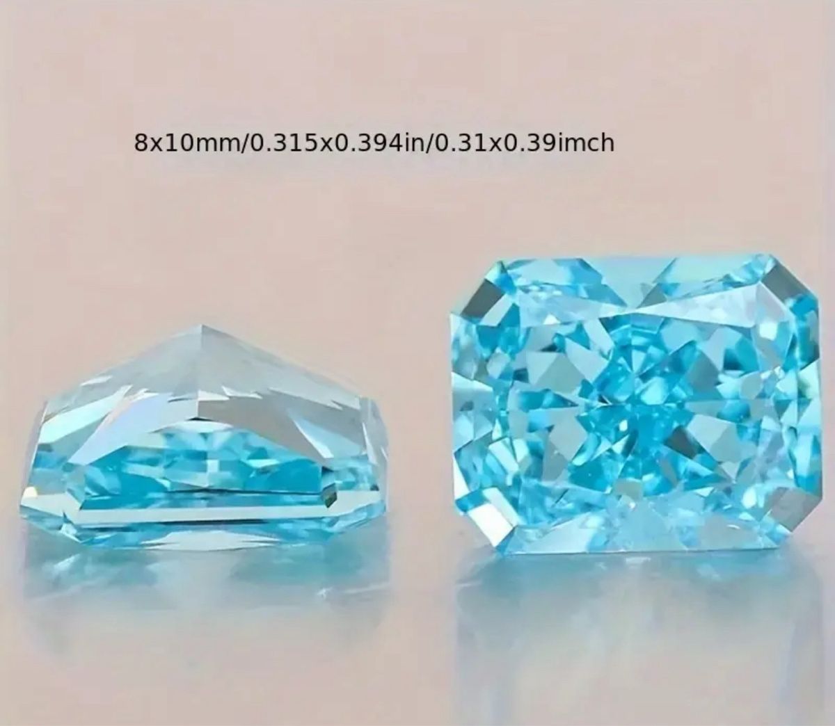 Pietre preziose: Himmelblauer Zirkonia – Nuovo e nell'imballaggio originale da Wängi venduto da Bmo