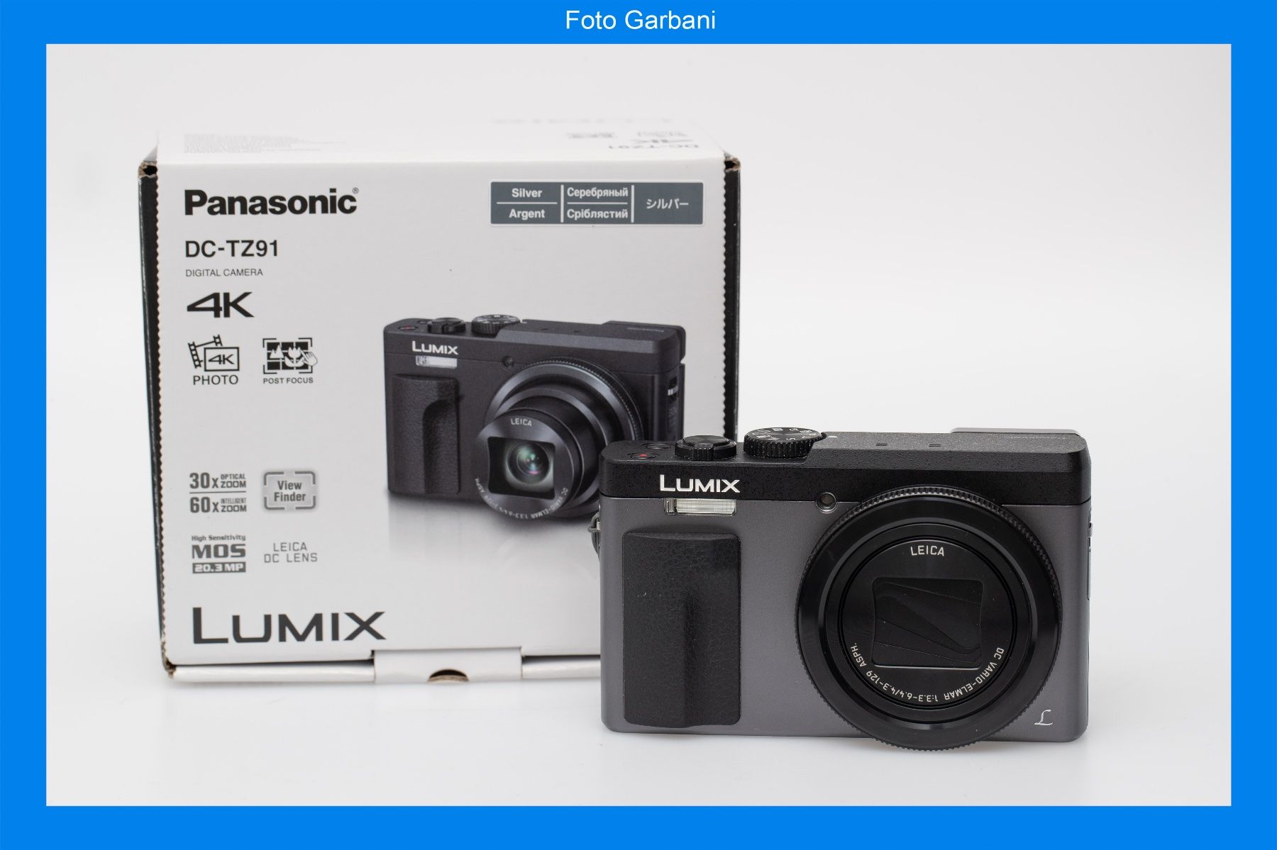 Panasonic Kamera: Panasonic  Lumix DC-TZ91 digital camera – Gebraucht aus Muralto von FotoGarbani