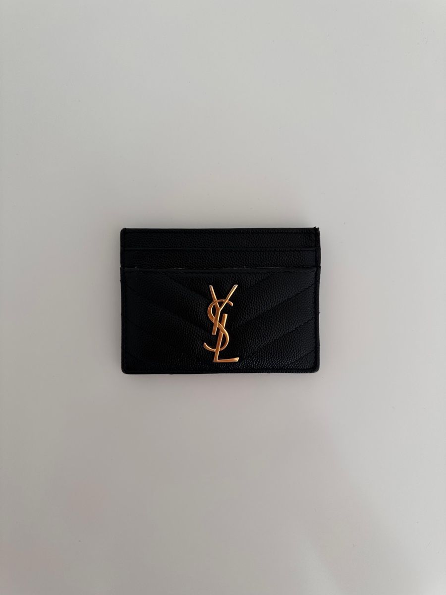 Altro in  Abbigliamento & Accessori: Saint Laurent Kartenetui Schwarz – Usato da Bülach venduto da roman334 1