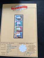 2001 Automtenmarke  Abart Nr.11-14 Senkr. Viererstr ** (X62)