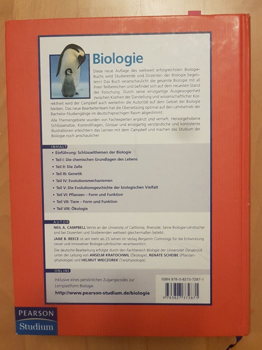 Libri: Biologie Buch – Usato da Seewen SO venduto da GalileoTag 1