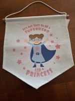 Striscione Supereroina e Principessa - Decorazione bimba!
