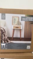 Nachttisch Home Deco Factory weiss Holz neu verpackt