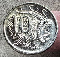 AUSTRALIEN 10 CENTS 1990
