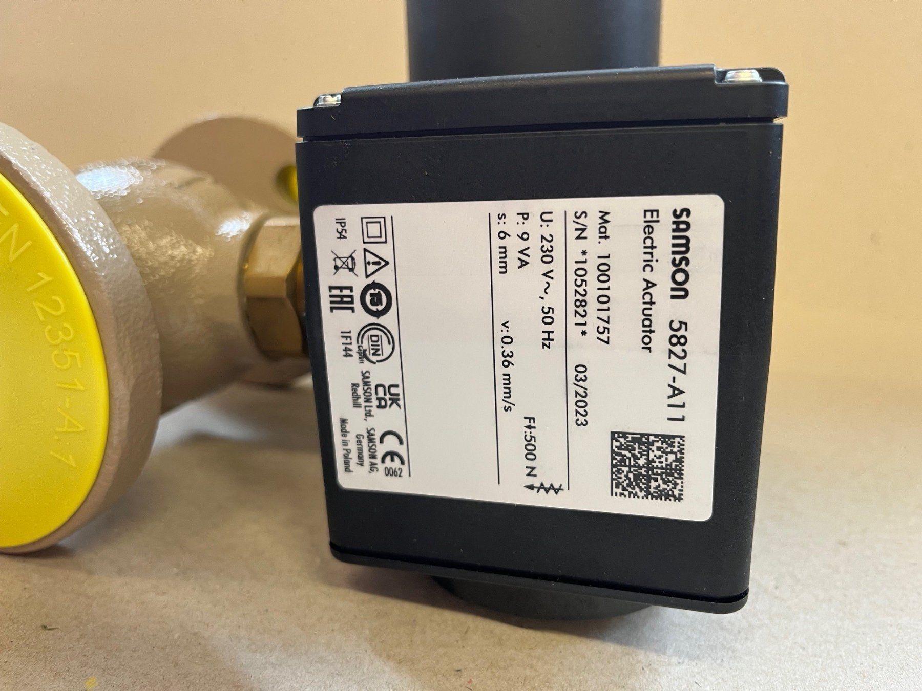 Alle Maschinen: Elektrisches Stellventil SAMSON – Neu (gemäss Beschreibung) aus Langnau i. E. von Werkla 3