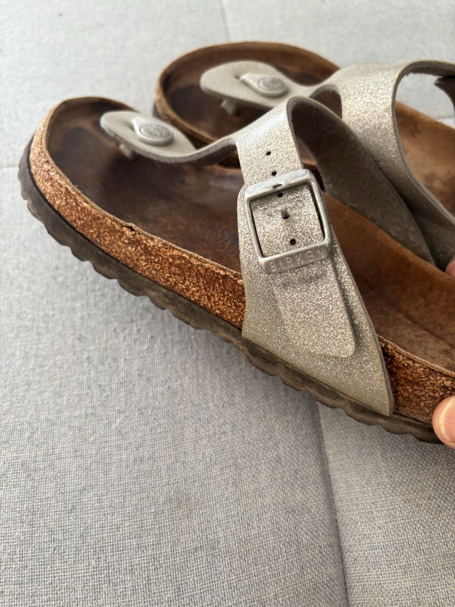 Birkenstock Scarpe da donna: Birkenstock Gizeh Braided Gr. 36, Leder  – Usato da Brügg BE venduto da rah_mqh8 1