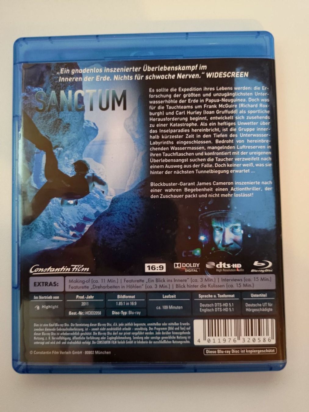 Tutti i DVDs: Sanctum – Usato da Liestal venduto da Kratzilla 2