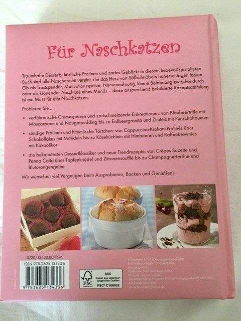Libri: SÜSSES FÜR NASCHKATZEN – Nuovo (secondo la descrizione) da Honau venduto da sainj 1