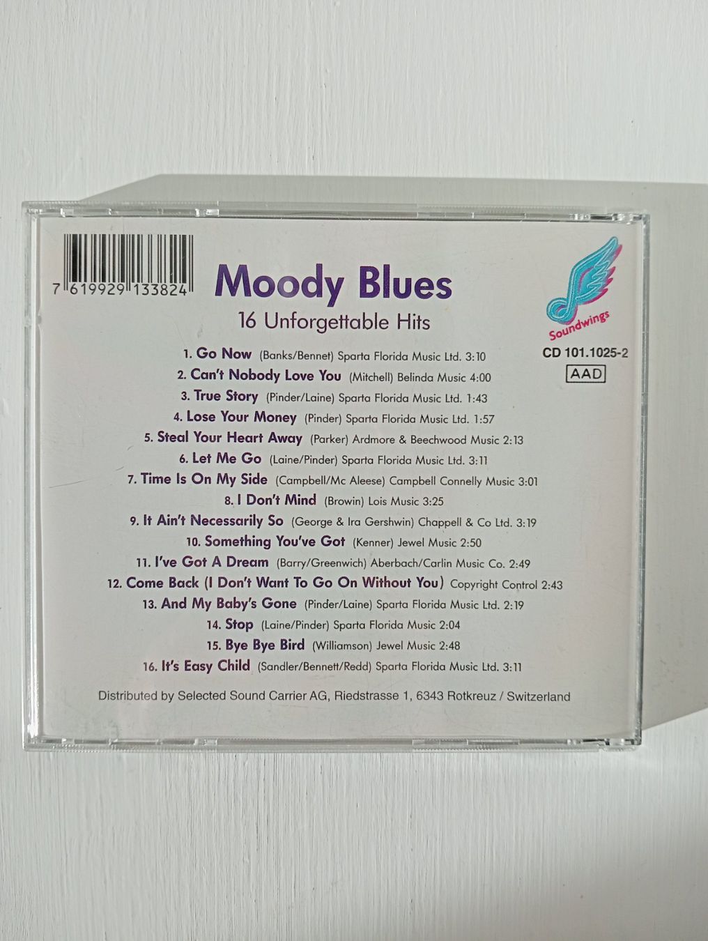 CD: MOODY BLUES-16 UNFORGETTABLE HITS – Usato da Allschwil venduto da Evgeniia78 1