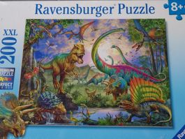Puzzle 200 pièces Dinosaures Ravensburger, neuf