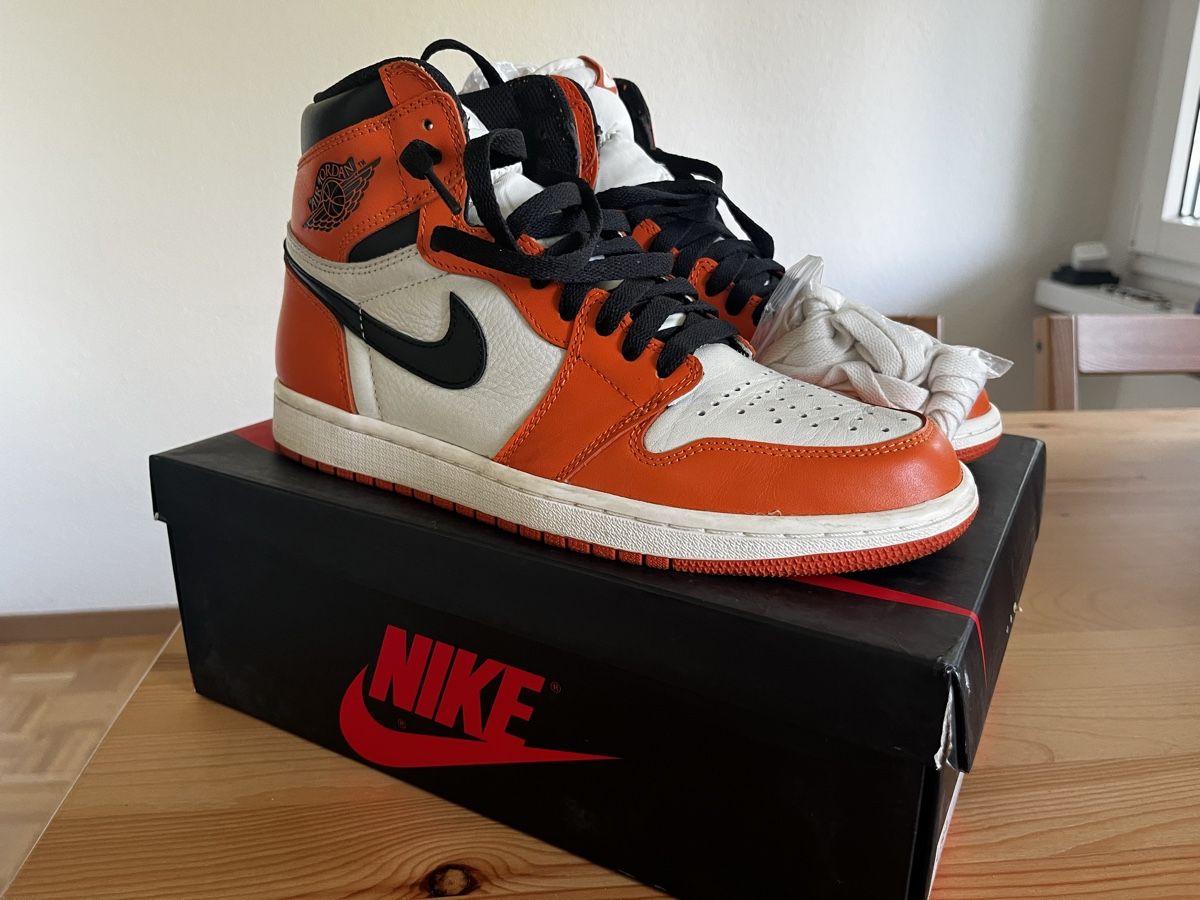Jordan Scarpe da uomo: Jordan 1 Reverse Shattered Backboard EU 43 – Usato da Liebefeld venduto da donetasy