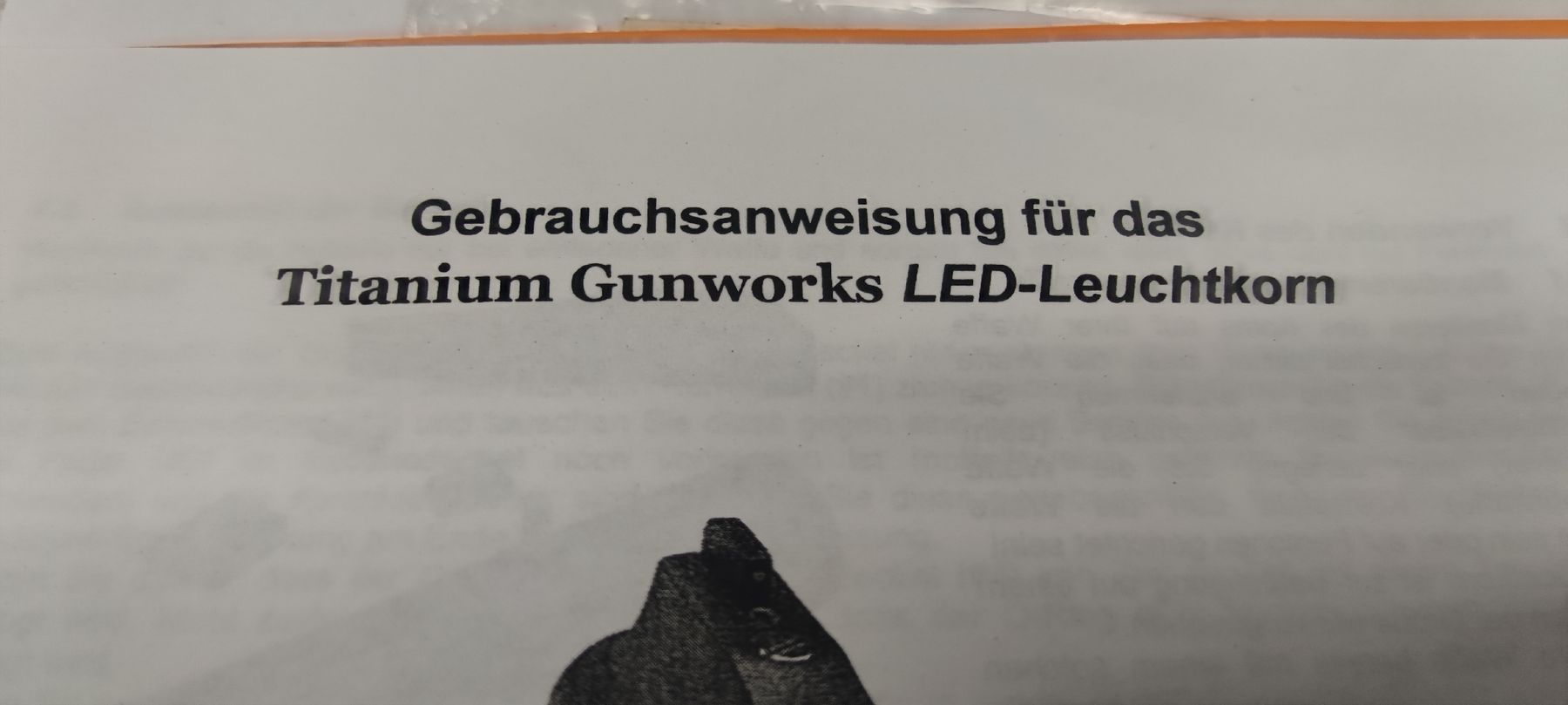 Lampen: Gewehr..Titanium Gunworks-Led Leuchthorn-Waffen – Gebraucht aus Cama von anto_a 5