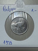 Belgique - 1 franc - 1939