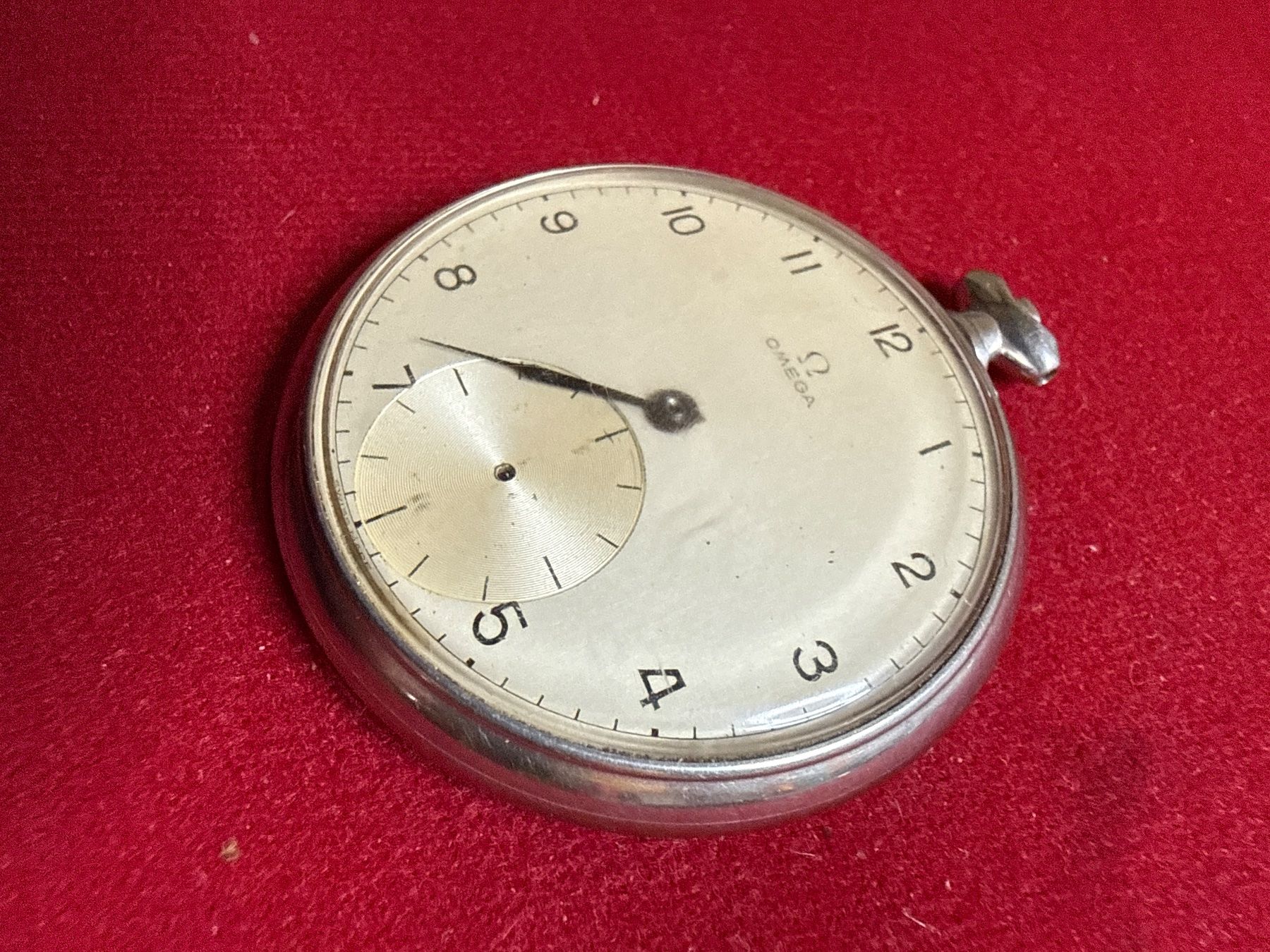 Omega Orologi: Omega Taschenuhrwerk 48 mm – Difettoso da Pfeffingen venduto da Allhandelklgwatches 1