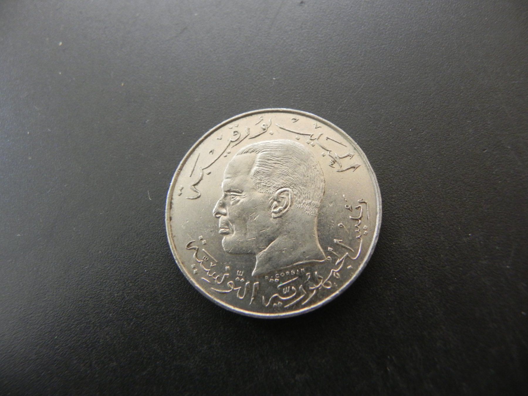Tutti le monete: Tunesien 1/2 Dinar 1968 – Usato da Biel/Bienne venduto da Gogolozi 1
