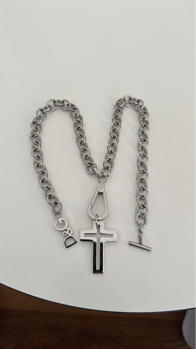 Catenine: D&G Kette mit Kreuz Anhänger - ein echter Hingucker! – Nuovo (secondo la descrizione) da Sirnach venduto da Emac0
