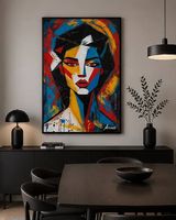 "MAGNETICA TENTAZIONE" FineArt su tela,incorniciato 50x70